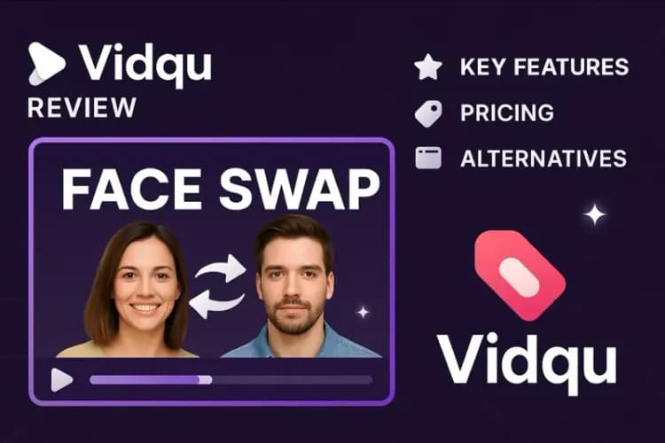 Vidqu Face Swap Review: Key Features, Pricing, & Alternatives