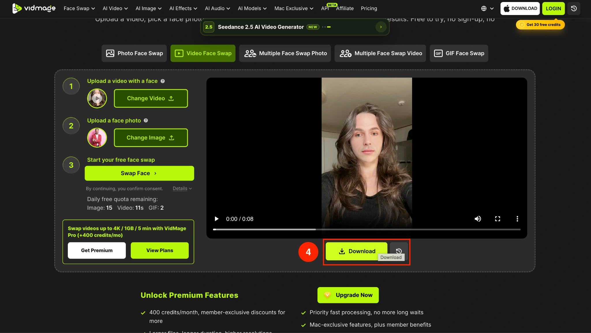VidMage online download video
