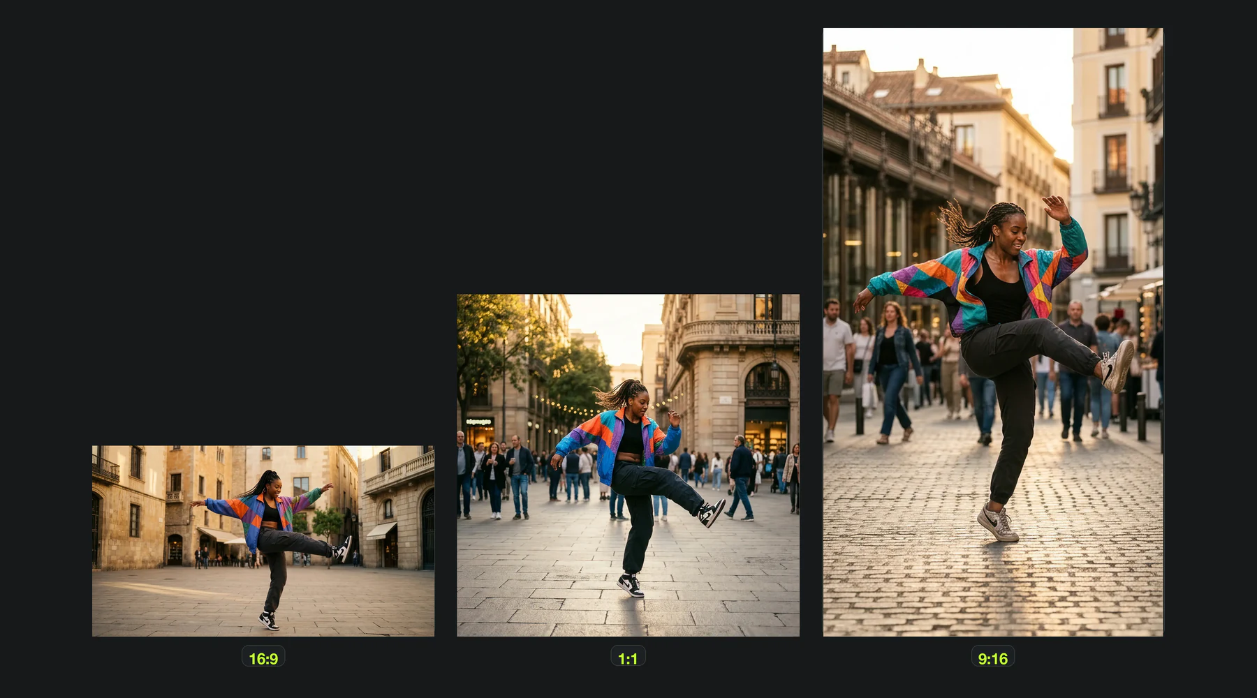 feature aspect ratio street dancer