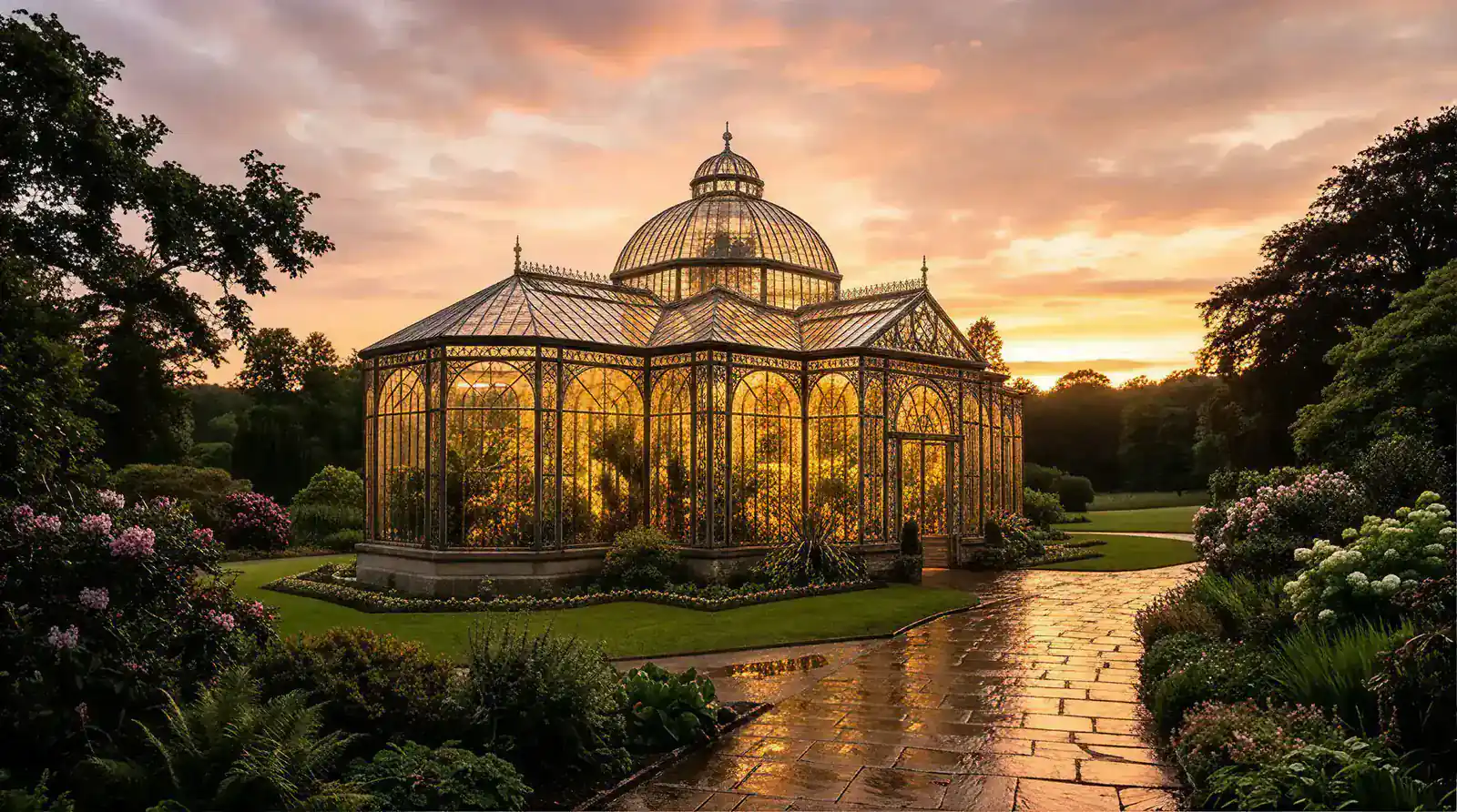 example glasshouse architecture