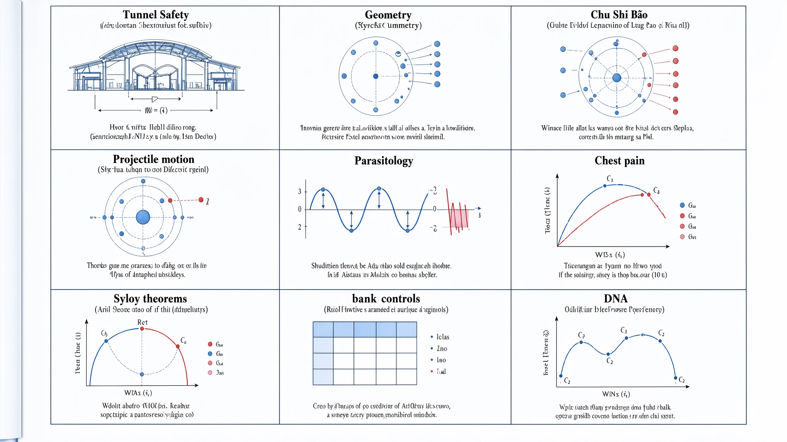 Nine-cell knowledge infographic grid from Qwen 3.0 Image Generator