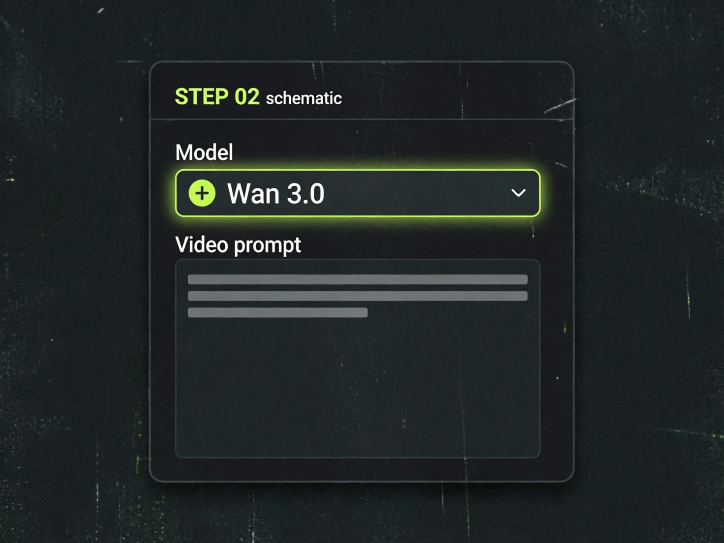 Write and organize a Wan 3.0 video prompt